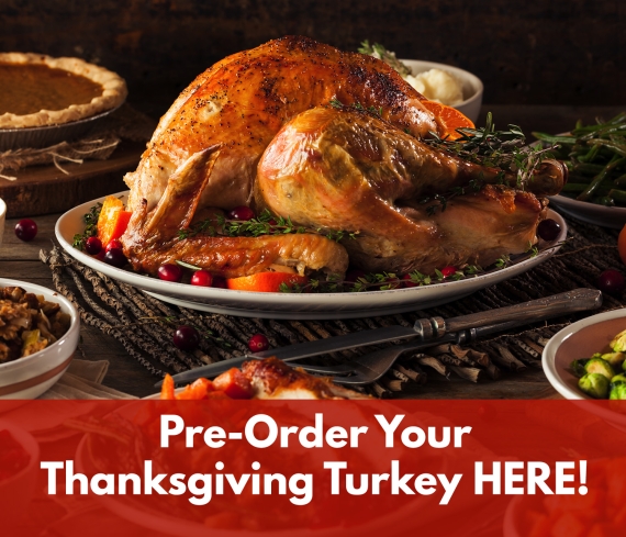 Thanksgiving Turkey Pre-Order